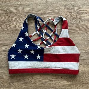 Born Primitive American flag bra